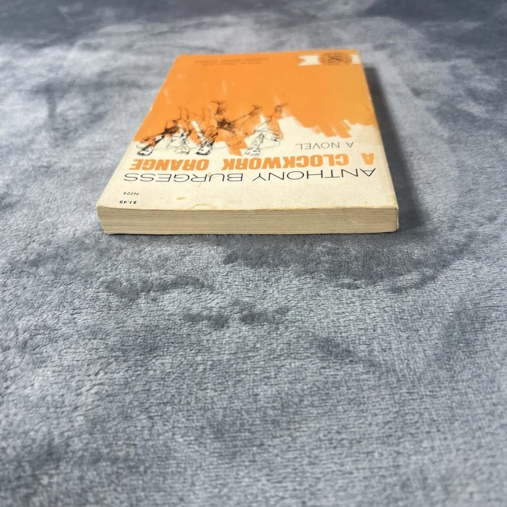 Vintage A Clockwork Orange‎ Anthony Burgess Book W. W. Norton & Co. 1963 PB